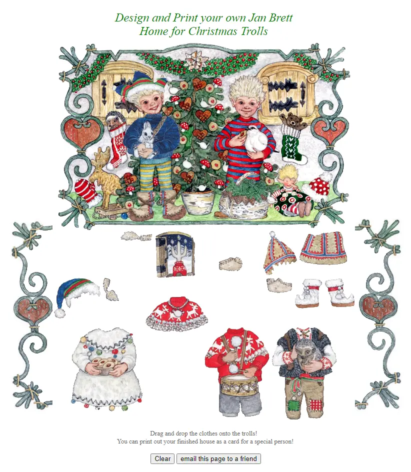 Dress the Christmas Trolls