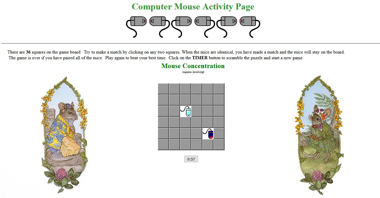 Mouse Concentration