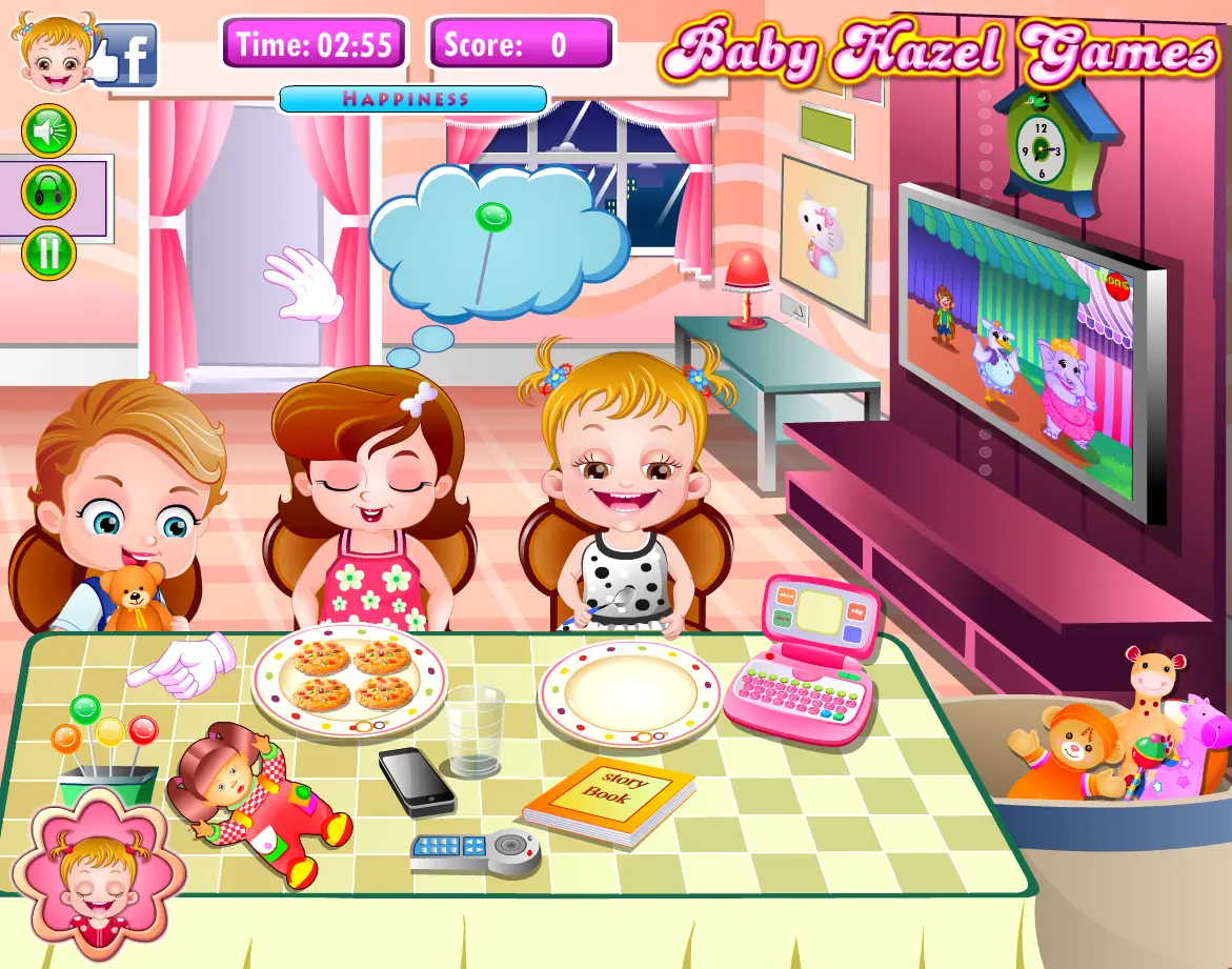 Baby Hazel Dining Maners