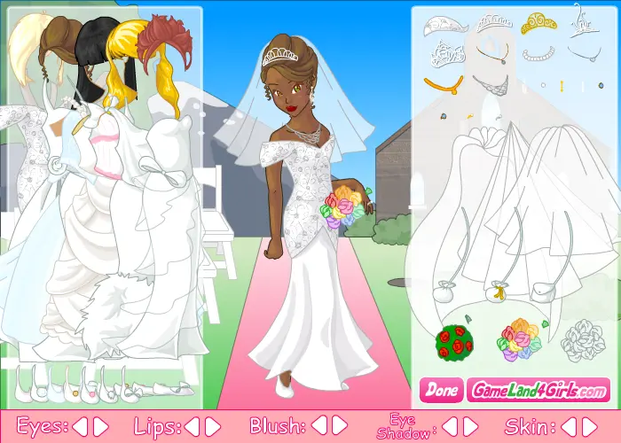 Down the Aisle Bride Dress Up
