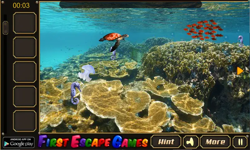 Underwater Treasure Escape