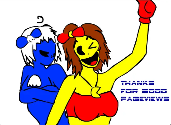 THANKS FOR 5000 PAGEVIEWS