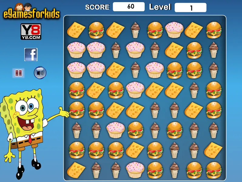 Spongebob Food Match