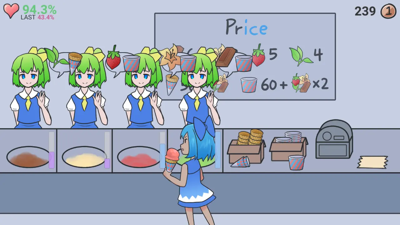 Cirno's Ice Cream Tycoon