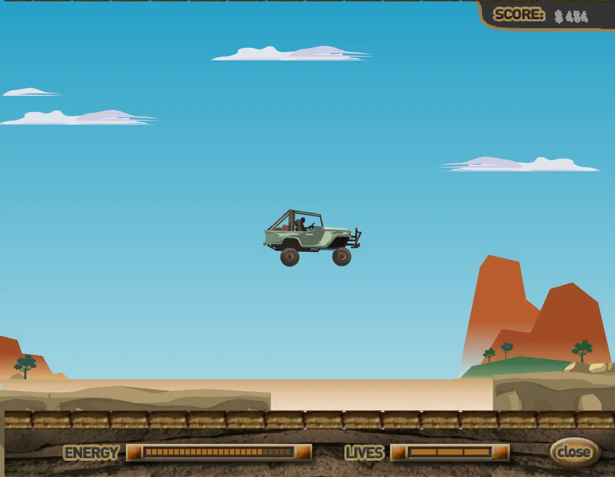 Kangaroo Jack Four Wheel Chase