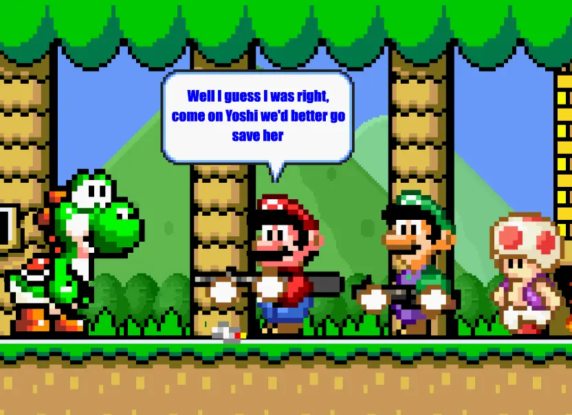 Mario Brothers The Movie Part 1