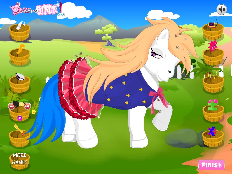 Cute Pony Dress Up