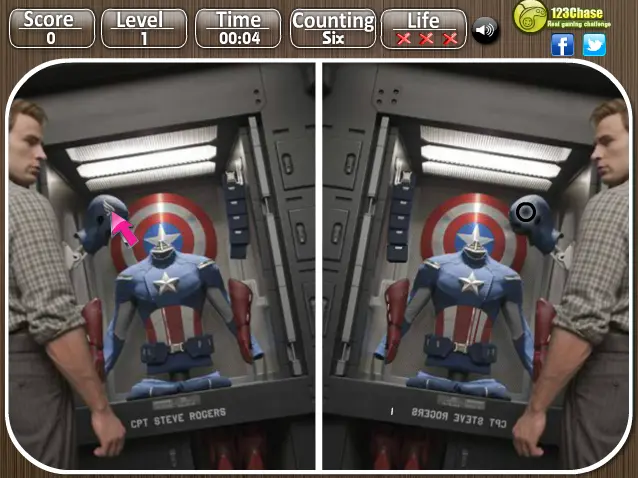 The Avengers - Spot the Difference