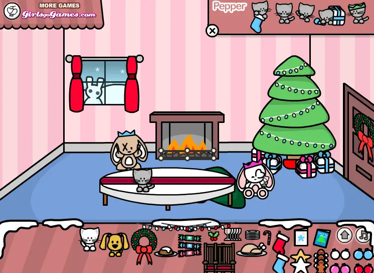 Make-a-Scene Christmas House Party