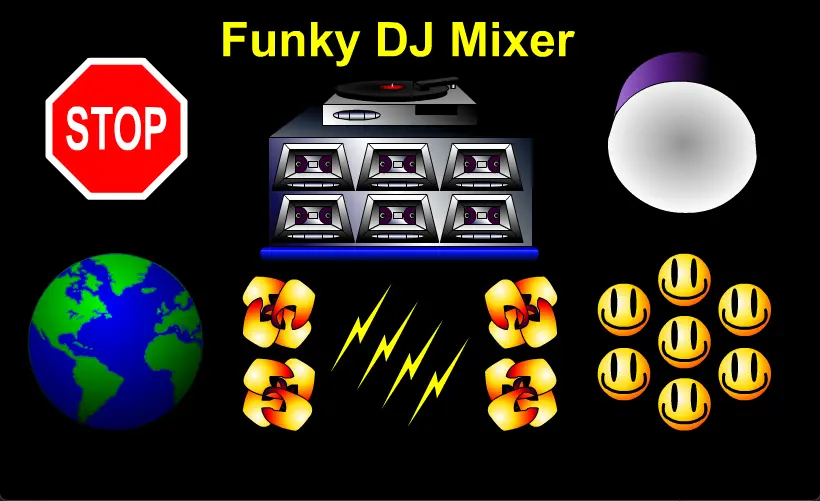 Funky DJ Mixer