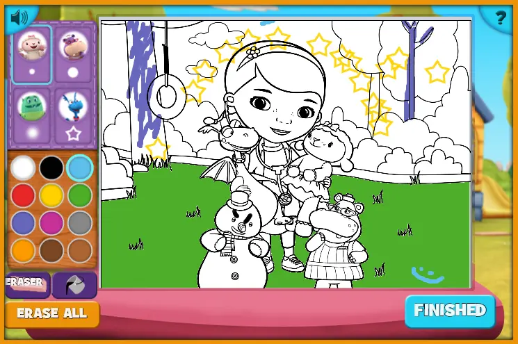 Doc McStuffins: Doc's Painting Pals