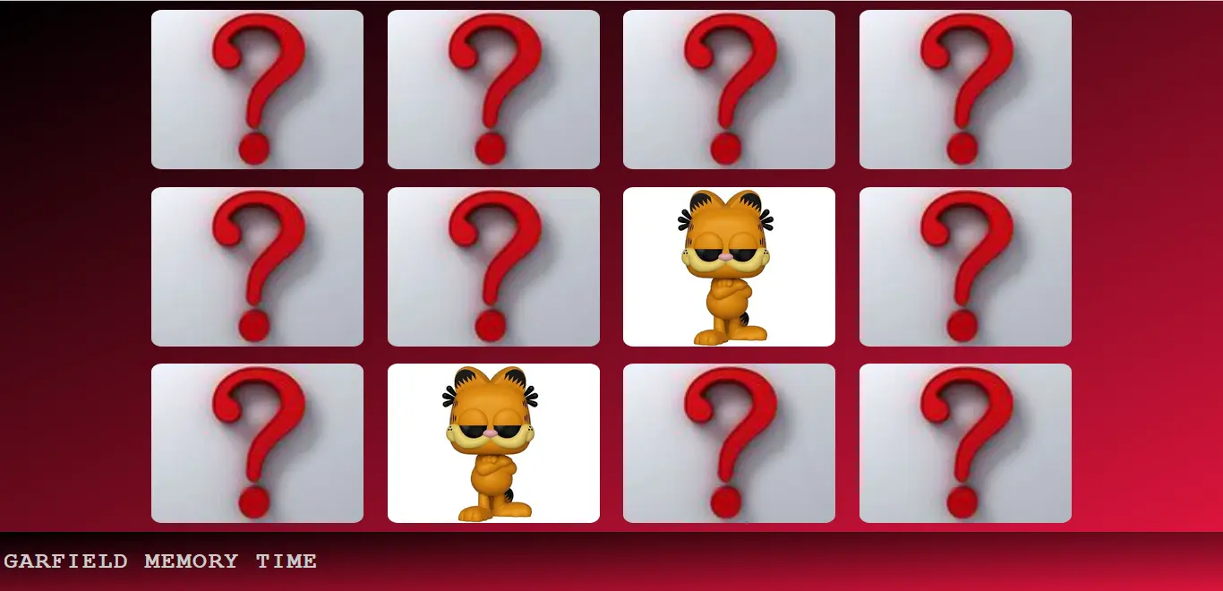 Garfield Memory Time