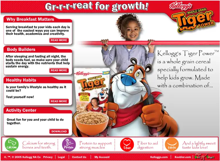 Kellogg's Tiger Power