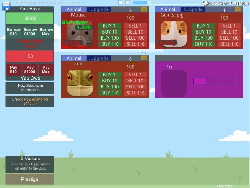 Incremental Zoo Reborn