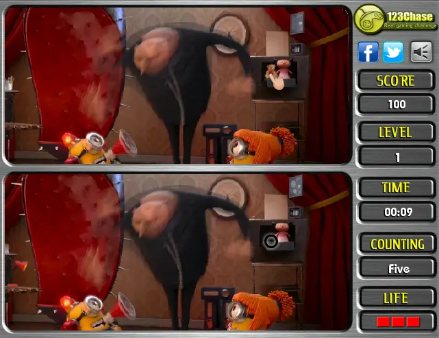 Despicable Me 2 - Spot the Difference