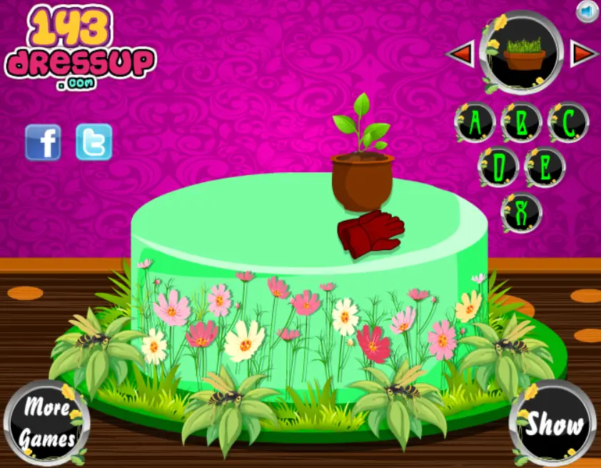 Flower Garden Cake