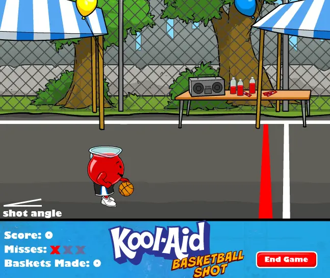 Kool-Aid: Basketball Shot