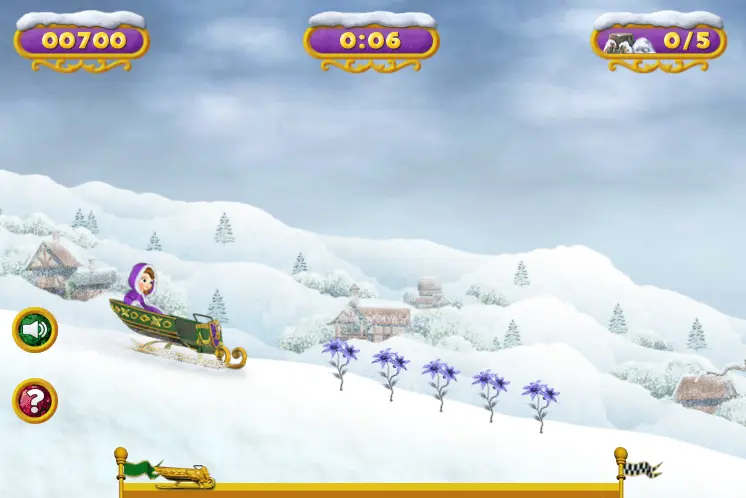 Sofia the First: Magical Sled Race