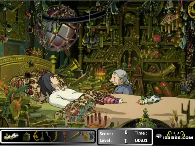 Howls Moving Castle - Hidden Objects