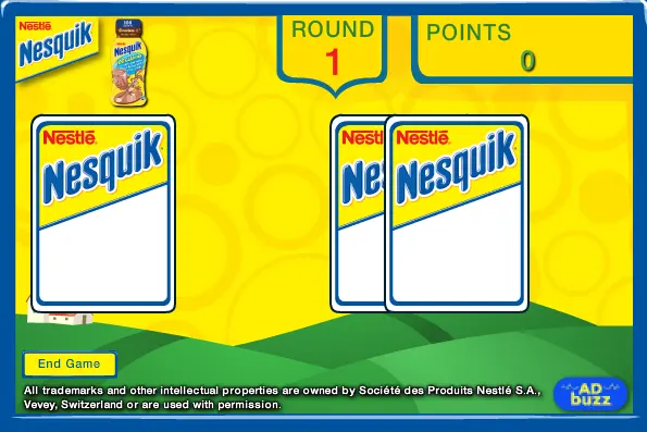 Nesquik Fast Eye Game