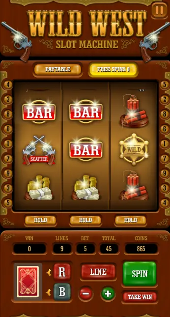 Wild West Slot Machine
