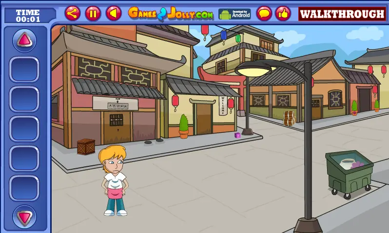 Find The Little Girls Skateboard