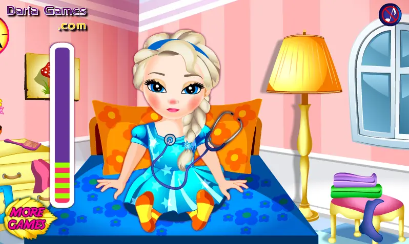 Baby Elsa Flu Problems