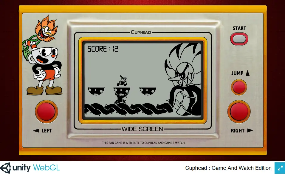 Cuphead: Game And Watch Edition