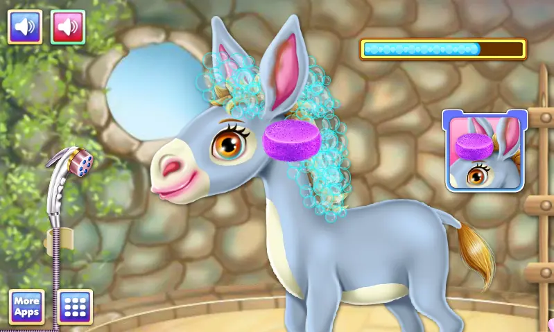 Donkey Horse Caring