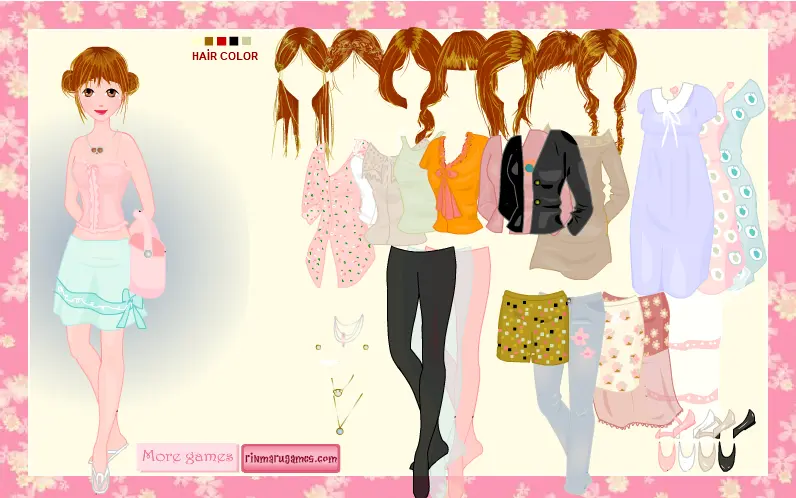 Romantic Girl Dress Up