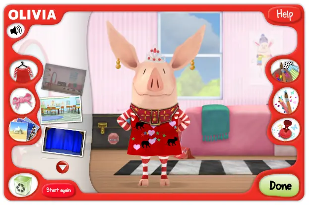 Olivia - Super-Duper Dress Up Game