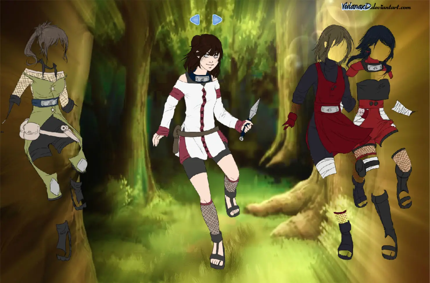 Drees-Up My Naruto OC's Design