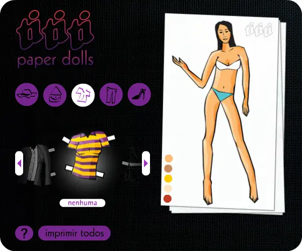 Paper Dolls Ti-ti-ti