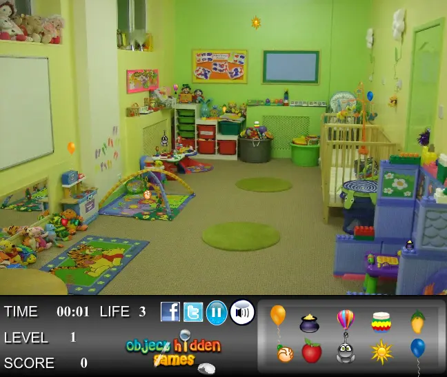 Baby Room - Hidden Objects