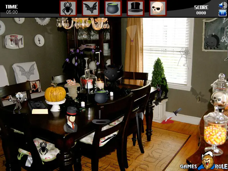 Halloween Room Objects