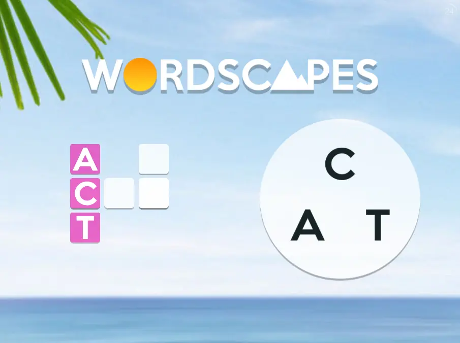 Wordscapes Interactive Advertisement