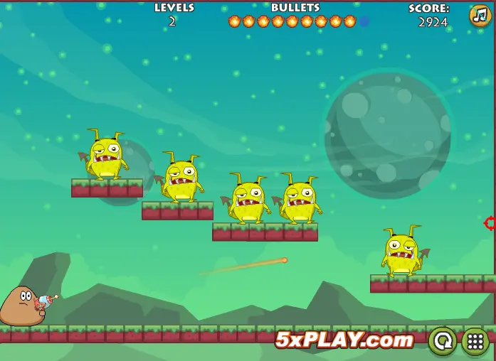 Pou Shoot Monster
