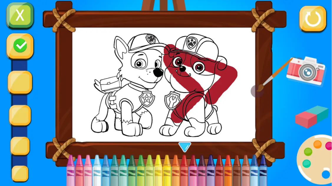 Coloring Kids - Paw Patrol