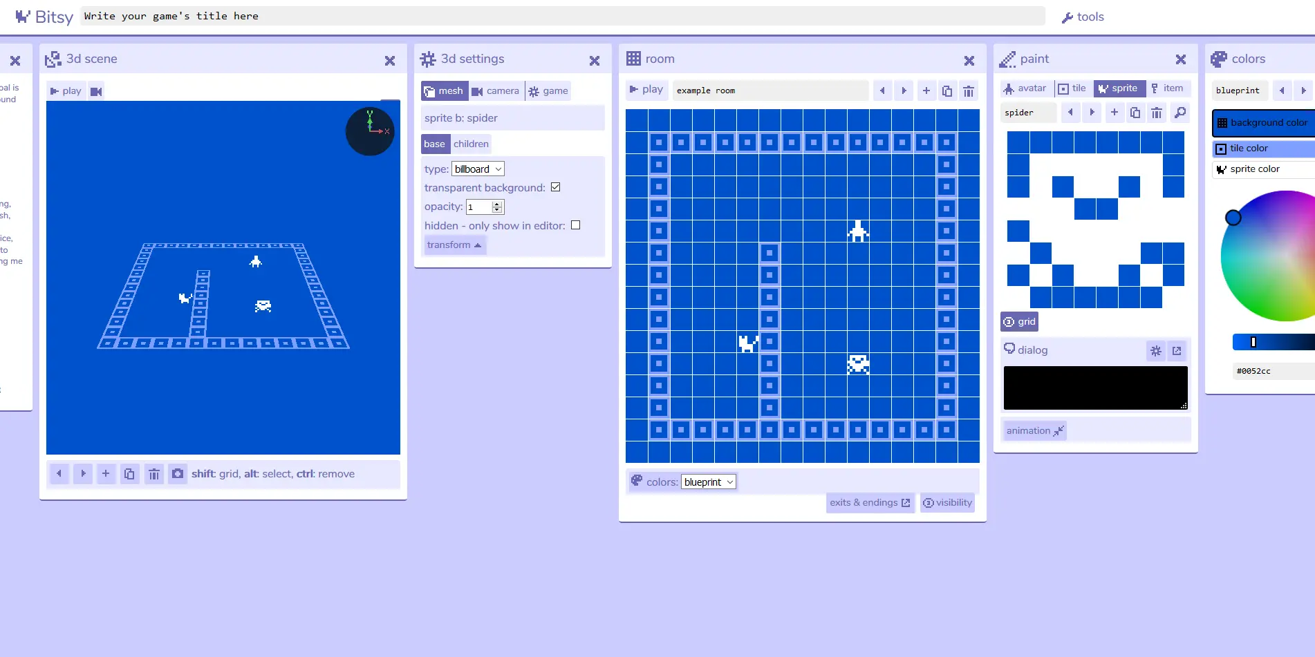 Bitsy 3D