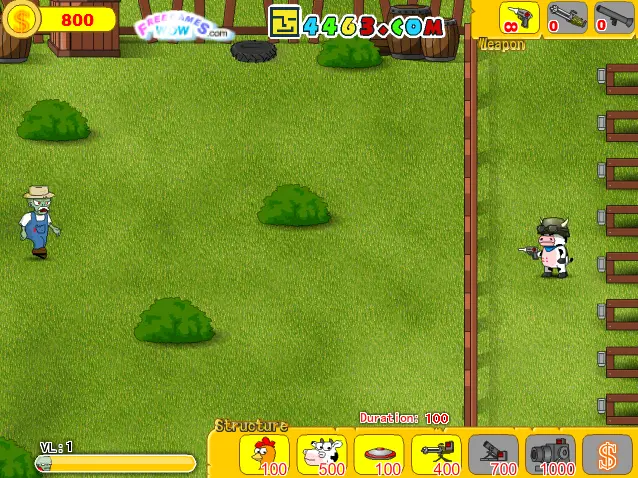 Cow VS Zombie