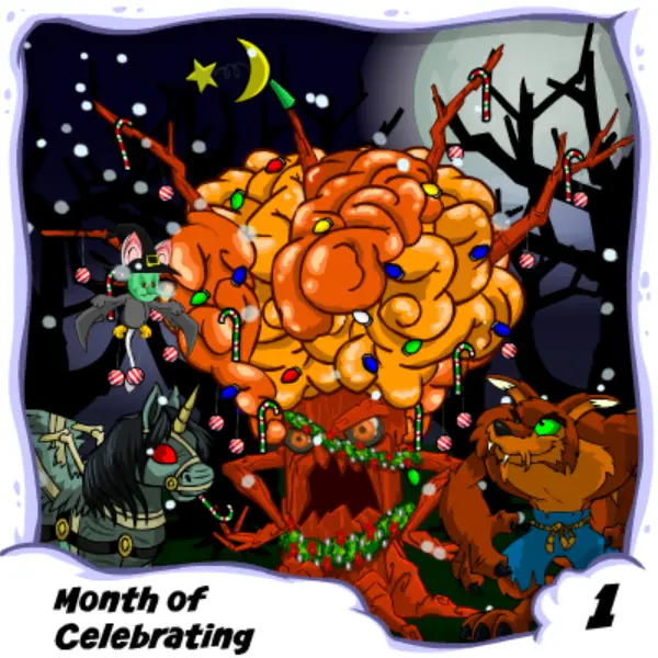 Neopets Advent Calendar 2006: Day 01