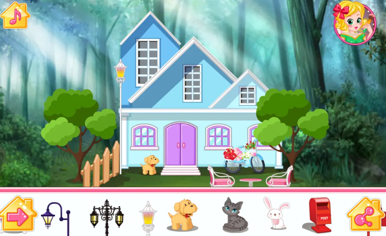 Princess Dream House Decor