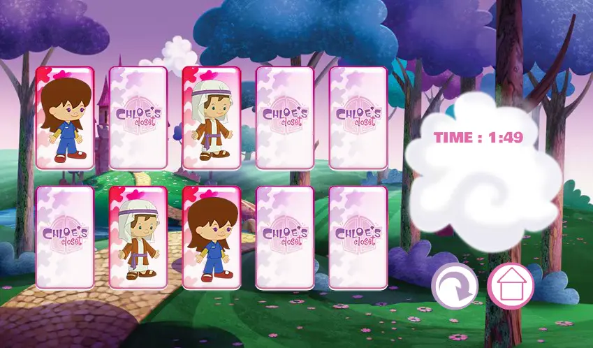 Chloe's Closet Memory Game