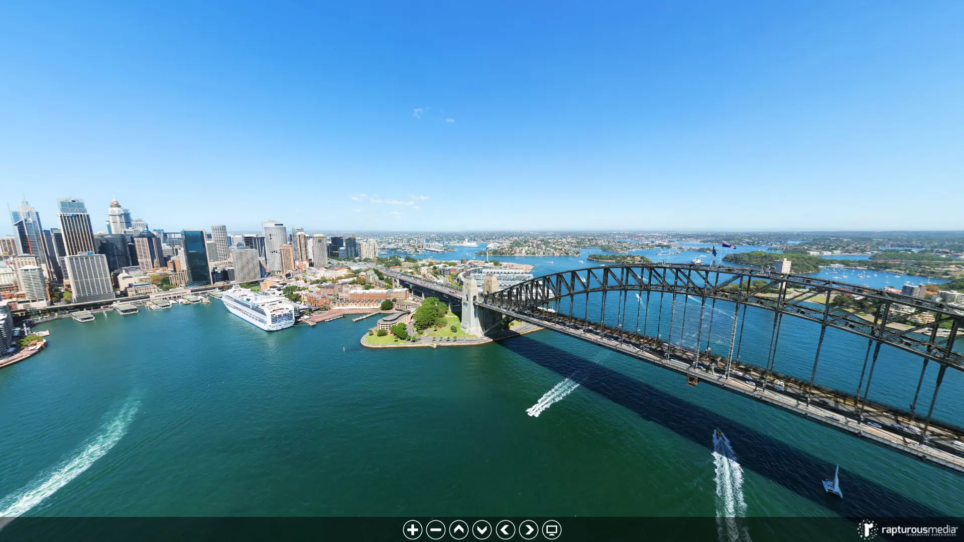 Sydney Opera House - Aerial 360 Degree Panorama