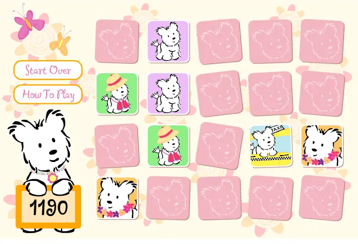 Coconut's Concentration Game