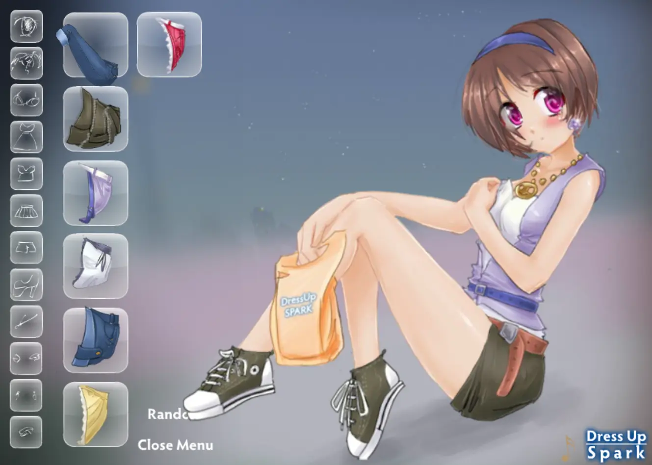 Japanese Street Fashion Dress Up Game