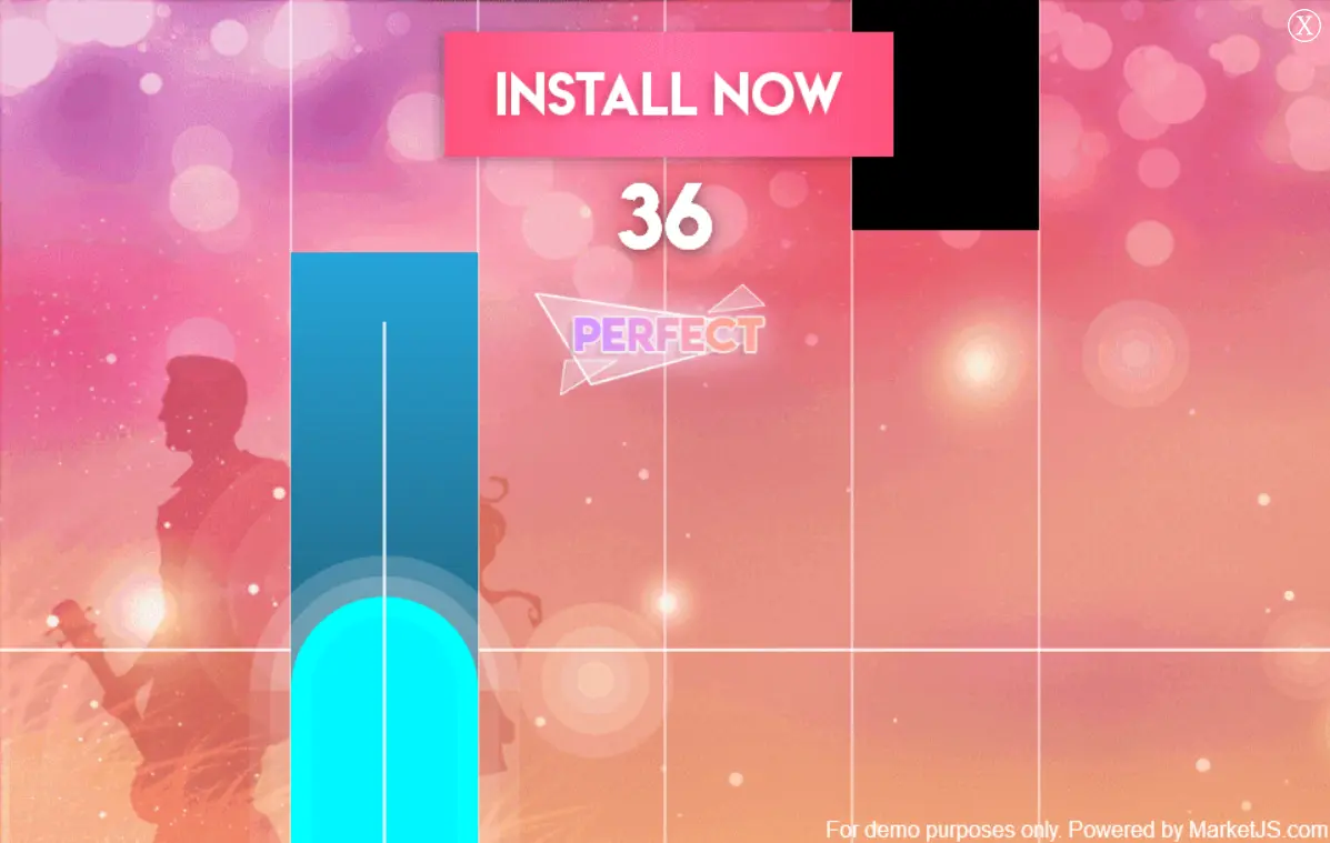 Magic Tiles 3 Playable Ad