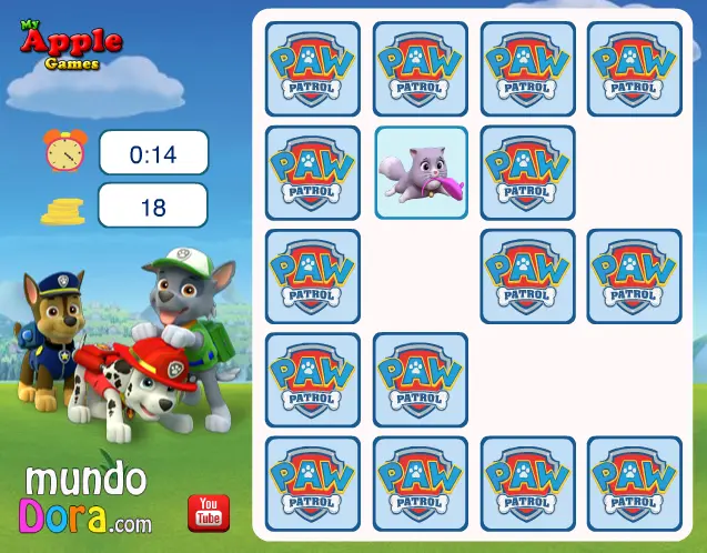 PAW Patrol Memory Test
