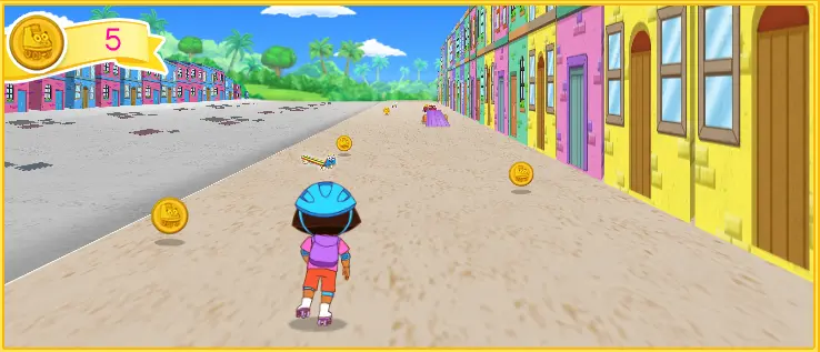 Dora's Great Roller Skate Adventure