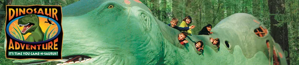 Dinosaur Adventure Website Header